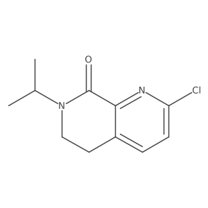 1,7-Naphthyridin-8(5H)-one, 2-chloro-6,7-dihydro-7-(1-methylethyl)- Structure