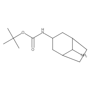 tert-butyl N-{8-aminobicyclo[3.2.1]octan-3-yl}carbamate Structure