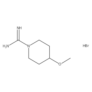 4-Methoxypiperidine-1-carboximidamide hydrobromide Structure