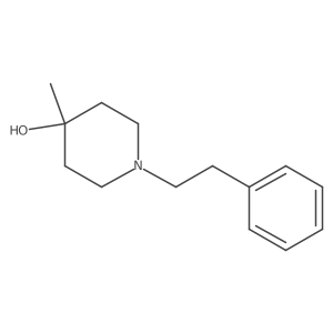 N-(2-phenethyl)-4-methylpiperid-4-ol结构式