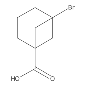 5-Bromobicyclo[3.1.1]heptane-1-carboxylic acid结构式