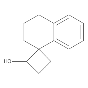 3',4'-Dihydro-2'H-spiro[cyclobutane-1,1'-naphthalen]-2-OL结构式