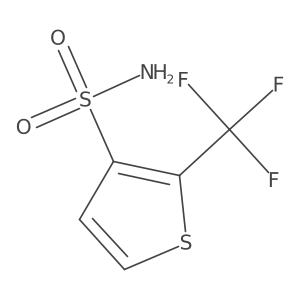 2-(Trifluoromethyl)thiophene-3-sulfonamide Structure