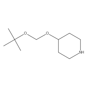 4-[(Tert-butoxy)methoxy]piperidine Structure