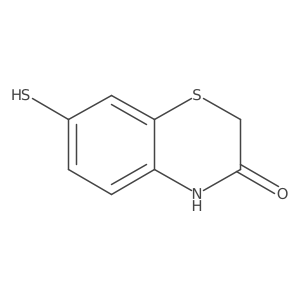 7-Mercapto-2H-benzo[b][1,4]thiazin-3(4H)-one Structure