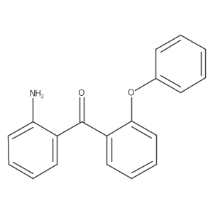 2'-Amino-2-phenoxybenzophenone Structure