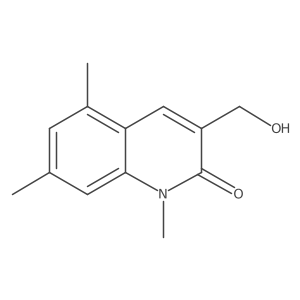 3-(hydroxymethyl)-1,5,7-trimethylquinolin-2(1H)-one Structure