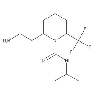 2-(2-aminoethyl)-N-(propan-2-yl)-6-(trifluoromethyl)piperidine-1-carboxamide Structure