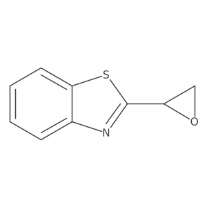 2-[(2R)-oxiran-2-yl]-1,3-benzothiazole结构式