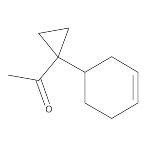 1-[1-(Cyclohex-3-en-1-yl)cyclopropyl]ethan-1-one结构式