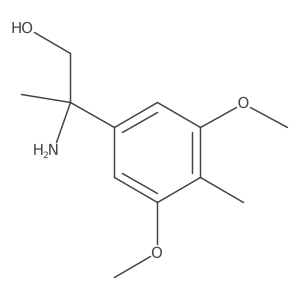 2-Amino-2-(3,5-dimethoxy-4-methylphenyl)propan-1-ol Structure