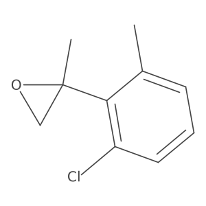 2-(2-Chloro-6-methylphenyl)-2-methyloxirane结构式