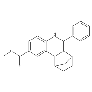 rac-methyl (1R,2S,10R,11R,12S)-10-phenyl-9-azatetracyclo[10.2.1.0^{2,11}.0^{3,8}]pentadeca-3(8),4,6-triene-5-carboxylate结构式
