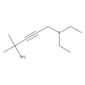 4-Diethylamino-1,1-dimethyl-2-butynylamine Structure