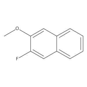 2-Fluoro-3-methoxynaphthalene Structure