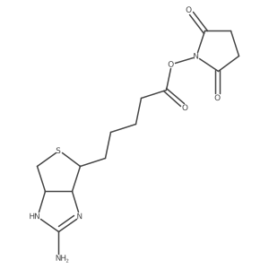 N-Hydroxysuccinimido iminobiotinate结构式