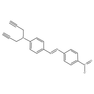 4-[2-(4-Nitrophenyl)diazenyl]-N,N-di-2-propyn-1-ylbenzenamine Structure