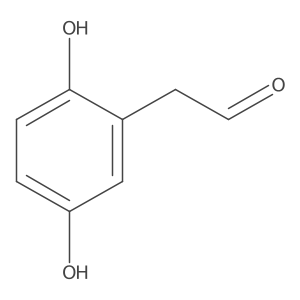 2,5-Dioxyphenylacetaldehyd结构式