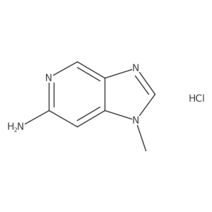 1-Methyl-1H-imidazo[4,5-C]pyridin-6-amine hydrochloride Structure