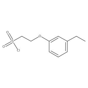 2-(3-Ethylphenoxy)ethane-1-sulfonyl chloride Structure
