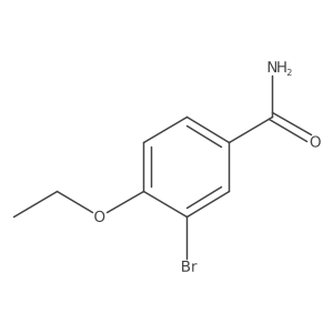 3-Bromo-4-ethoxybenzamide Structure