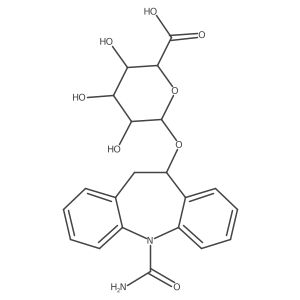 Eslicarbazepine glucuronide结构式