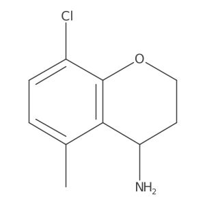 8-Chloro-5-methylchroman-4-amine结构式