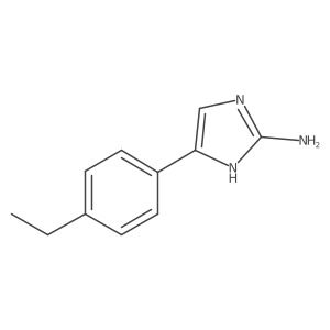 4-(4-ethylphenyl)-1H-imidazol-2-amine Structure