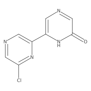 6a(2)-Chloro[2,2a(2)-bipyrazin]-6(1H)-one结构式