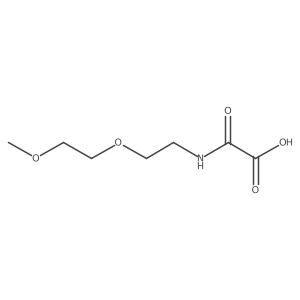{[2-(2-Methoxyethoxy)ethyl]carbamoyl}formic acid结构式