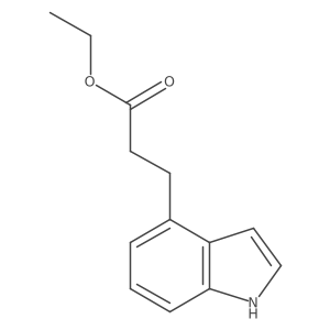 Ethyl 1H-indole-4-propanoate Structure