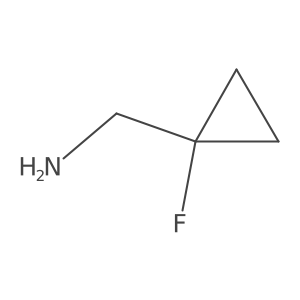 (1-Fluorocyclopropyl)methanamine Structure