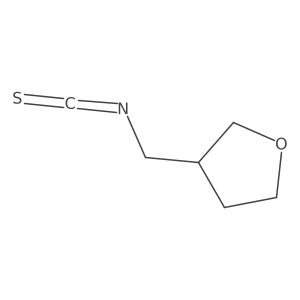3-(isothiocyanatomethyl)tetrahydrofuran结构式