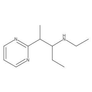 2-Pyrimidineethanamine, N,I+/--diethyl-I(2)-methyl-结构式