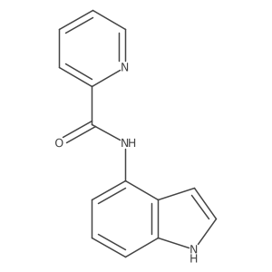 N-(1H-indol-4-yl)-2-pyridinecarboxamide Structure