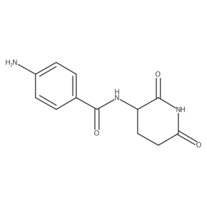 4-amino-N-(2,6-dioxopiperidin-3-yl)benzamide Structure