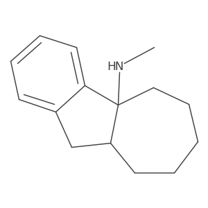 Cyclohept[a]inden-5a(1H)-amine, 2,3,4,5,10,10a-h结构式