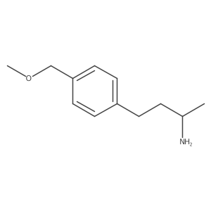 4-[4-(Methoxymethyl)phenyl]butan-2-amine结构式