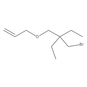 3-((Allyloxy)methyl)-3-(bromomethyl)pentane Structure