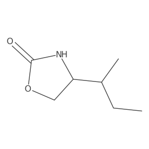 4-(Butan-2-yl)-1,3-oxazolidin-2-one结构式