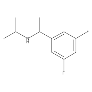 [1-(3,5-Difluorophenyl)ethyl](propan-2-yl)amine结构式