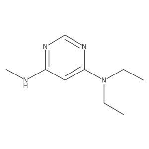 N4,N4-diethyl-N6-methylpyrimidine-4,6-diamine Structure