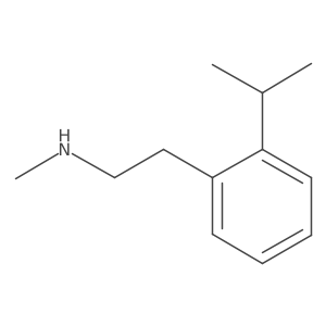 Methyl({2-[2-(propan-2-yl)phenyl]ethyl})amine结构式