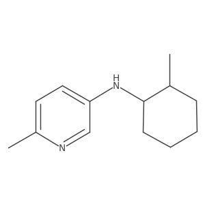 6-Methyl-N-(2-methylcyclohexyl)pyridin-3-amine Structure