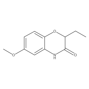 2-Ethyl-6-methoxy-2H-benzo[b][1,4]oxazin-3(4H)-one Structure
