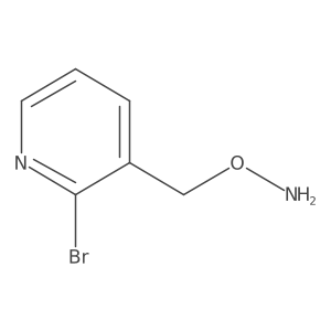 O-[(2-bromopyridin-3-yl)methyl]hydroxylamine Structure