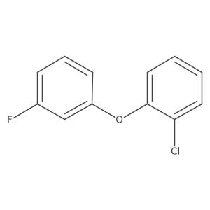 1-Chloro-2-(3-fluorophenoxy)benzene Structure