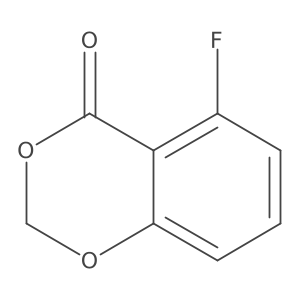 5-Fluoro-4H-benzo[d][1,3]dioxin-4-one结构式