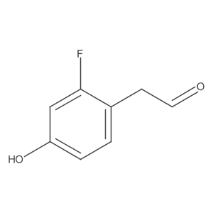 2-(2-Fluoro-4-hydroxyphenyl)acetaldehyde结构式