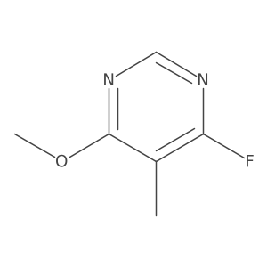 4-Fluoro-6-methoxy-5-methylpyrimidine结构式
